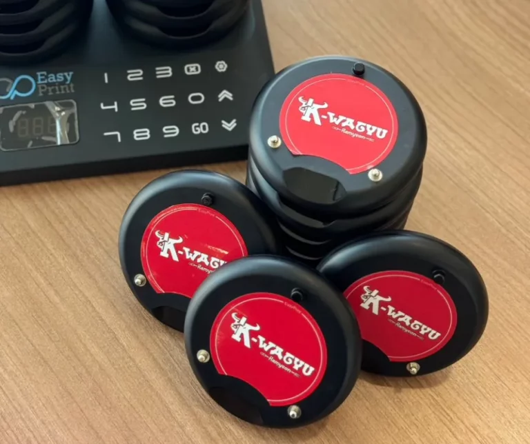 ตัวอย่างลูกค้าใช้งาน Digital Pager System EasyPrint รูปที่ 5