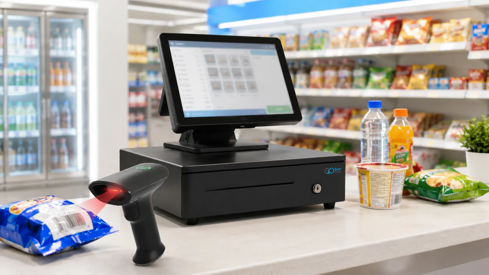 อุปกรณ์ EasyPrint สำหรับร้านค้าปลีกและมินิมาร์ท