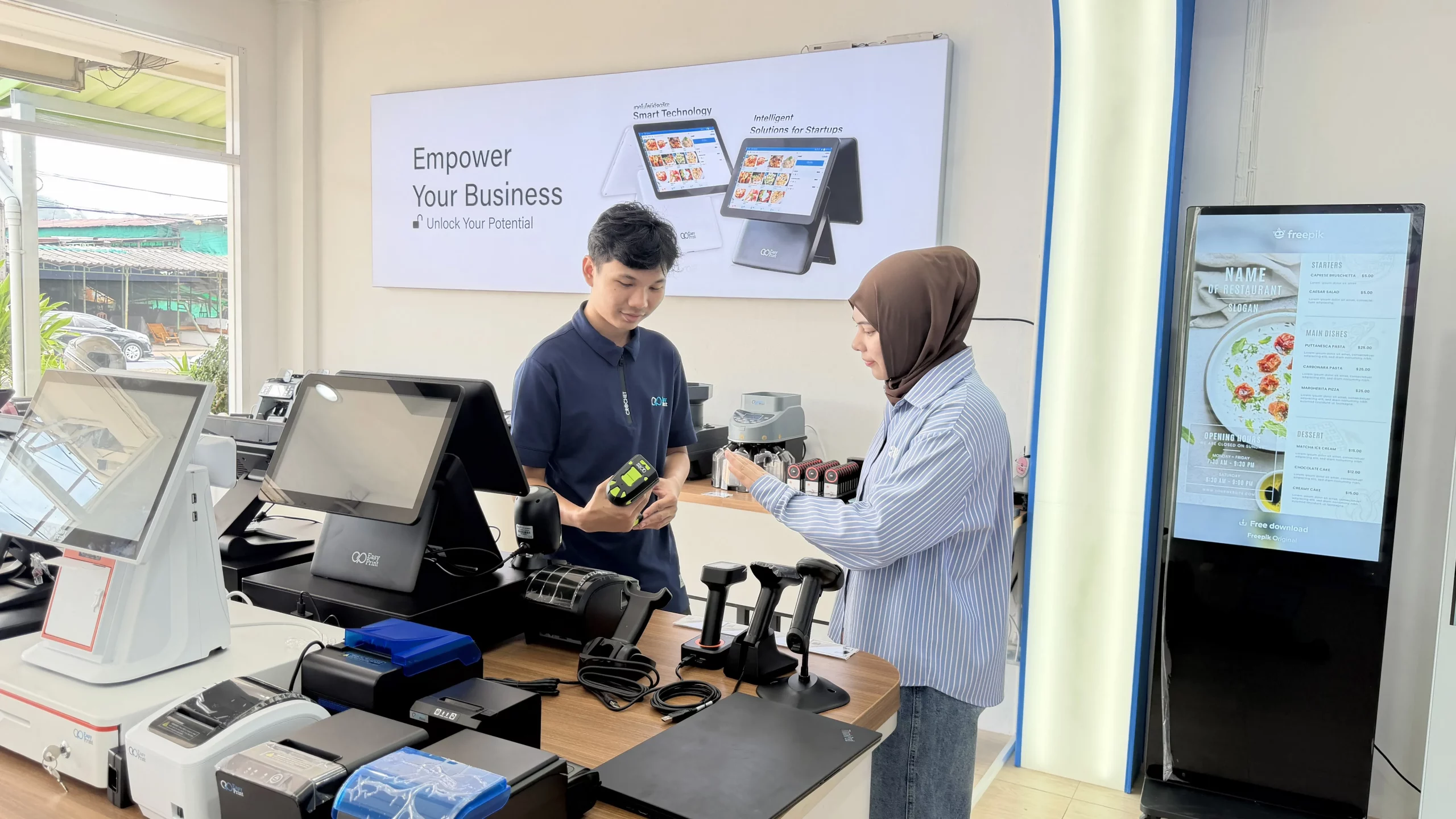 ภาพบรรยากาศภายใน EasyPrint Phuket